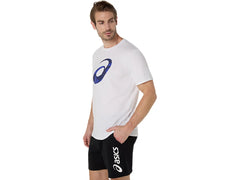 SPIRAL LOGO GRAPHIC COTTON BLEND TEE