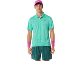 MATCH JACQUARD POLO SS TOP