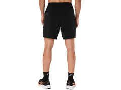 ASICS SPIRAL EMBROIDERY WOVEN 7IN SHORT