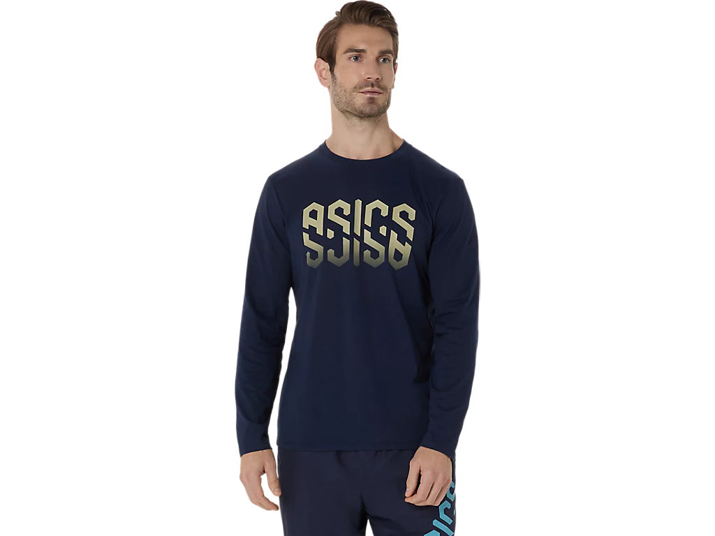 ASCIS HEX COTTON LS TEE