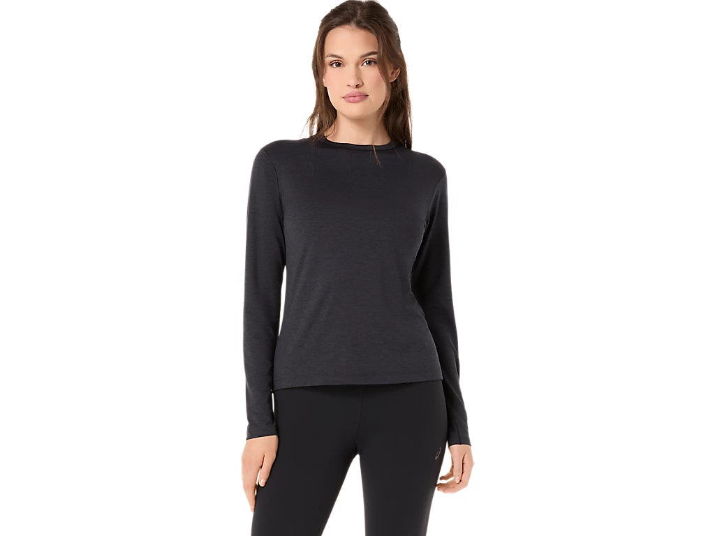 REFINED TEXTURE LONG SLEEVE TOP