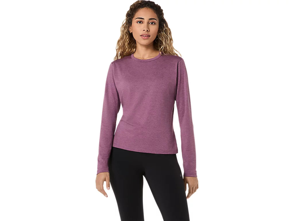 REFINED TEXTURE LONG SLEEVE TOP